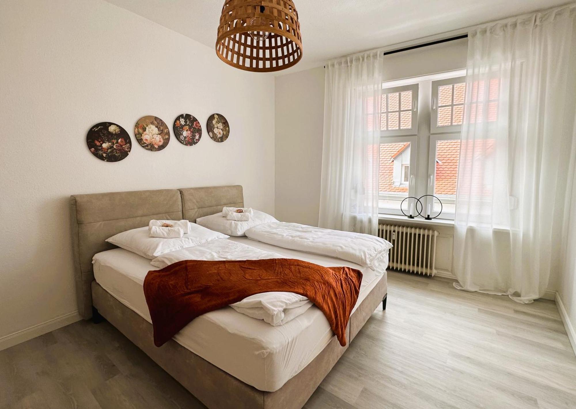 Amao-Brown I Exklusives City-Apartment I 85Qm I Privatparkplatz & Komfort I King-Size Bed Лар Екстер'єр фото